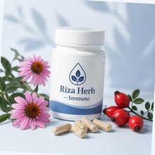 Riza Immuno — капсулы крупным планом